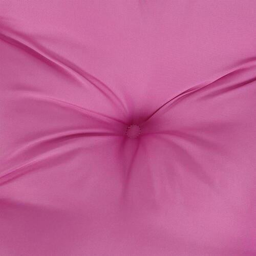 Pallehynde 70x70x12 cm stof pink