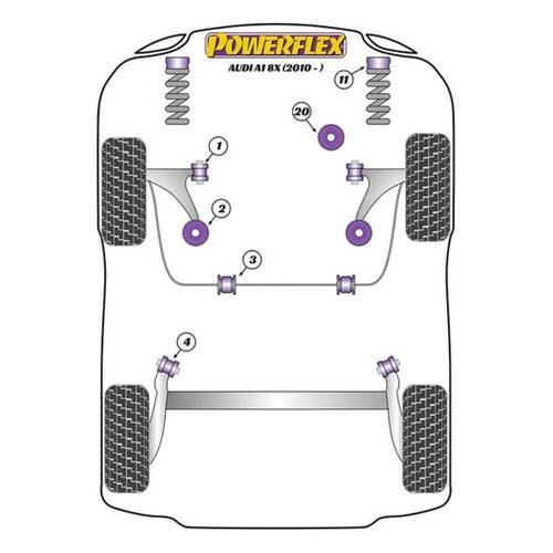 Silentblock Powerflex PFF85-201