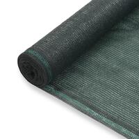 Tennisskærm HDPE 2 x 25 m grøn