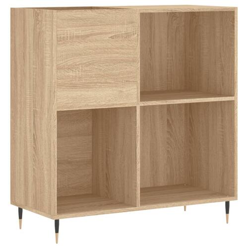 Vinylskab 84,5x38x39 cm konstrueret træ sonoma-eg