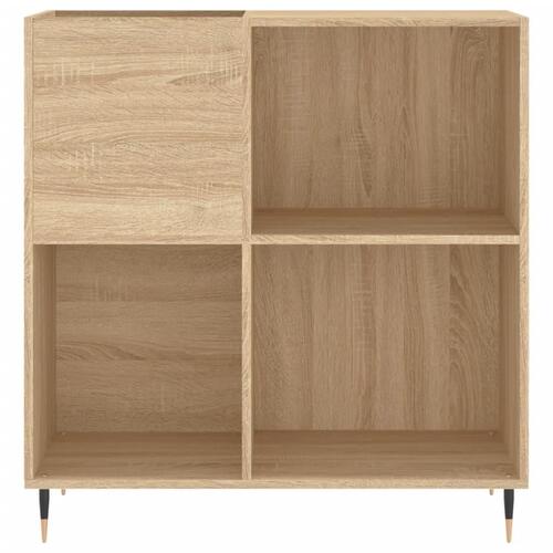 Vinylskab 84,5x38x39 cm konstrueret træ sonoma-eg
