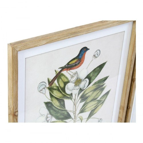 Malerier - Bird Krystal/Gran 55 × 2,5 × 70 cm (sæt á 4)