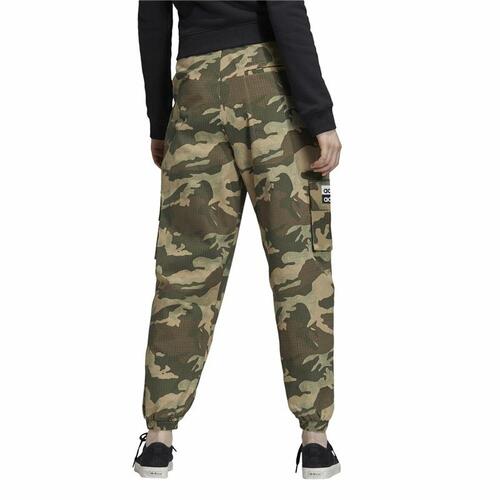 Træningsdragt til voksne underdele Adidas Originals Camo Dame Mørk grøn 34