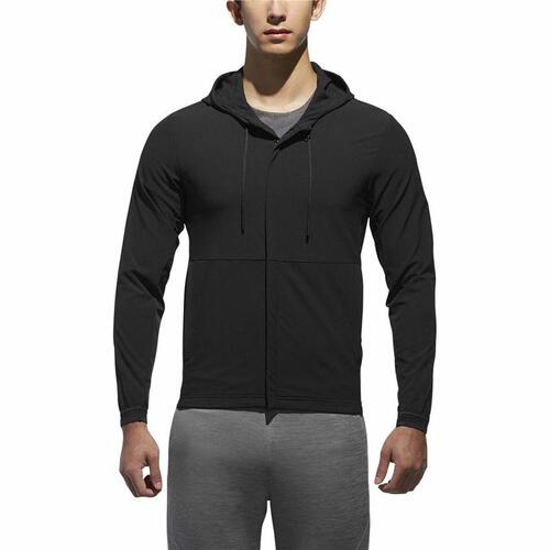 Sportsjakke til Mænd Adidas Woven Sort S