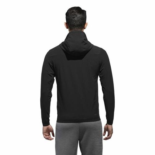 Sportsjakke til Mænd Adidas Woven Sort S