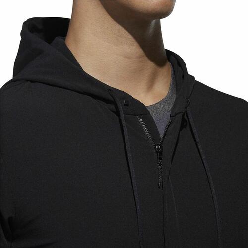 Sportsjakke til Mænd Adidas Woven Sort S