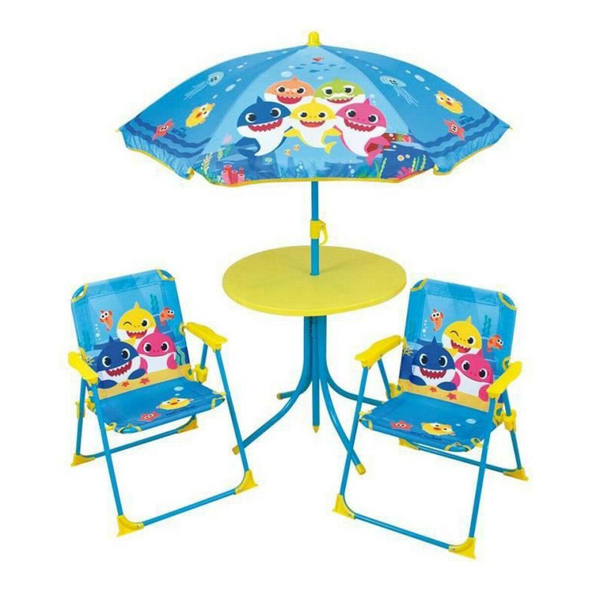 Bord- og stolesæt til børn Fun House Baby Shark