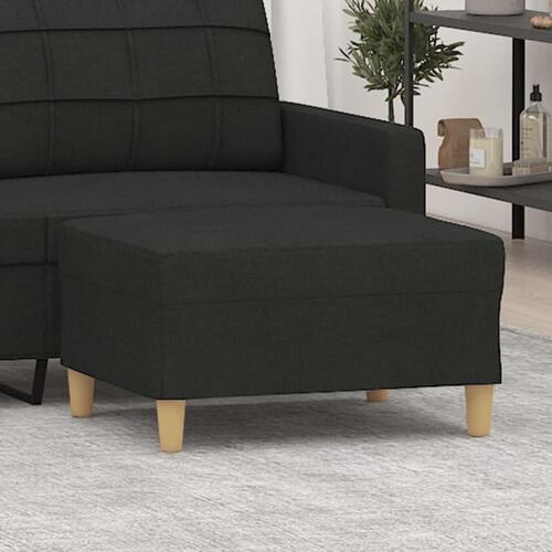 Fodskammel 70x55x41 cm stof sort