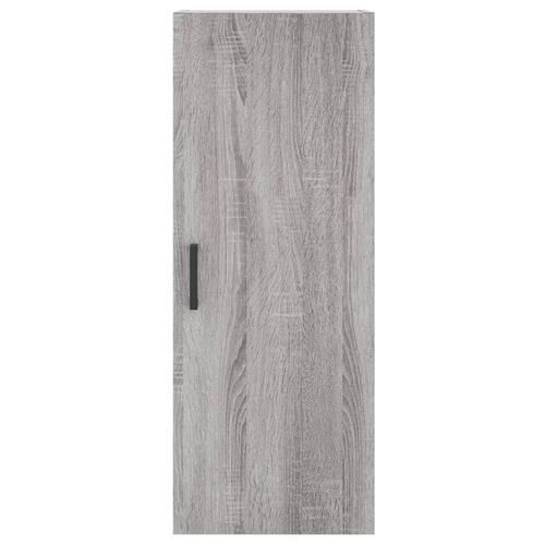 Højskab 34,5x34x180 cm konstrueret træ grå sonoma-eg