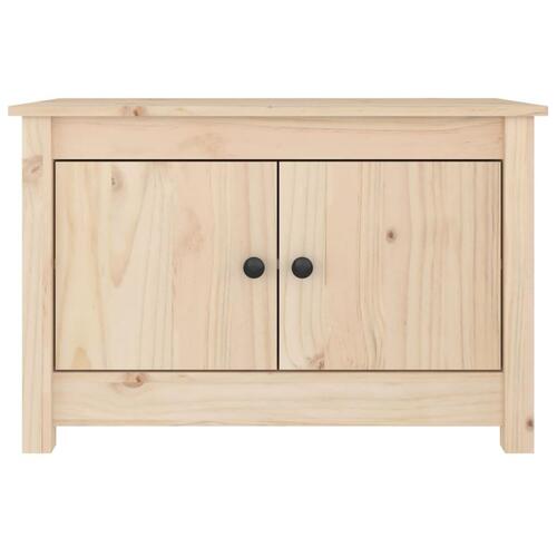 Skobænk 70x38x45,5 cm massivt fyrretræ