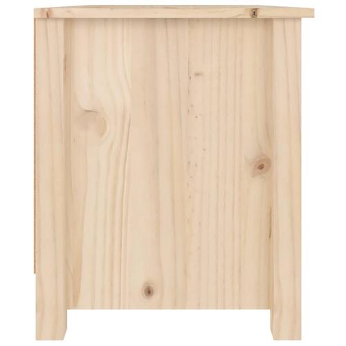 Skobænk 70x38x45,5 cm massivt fyrretræ