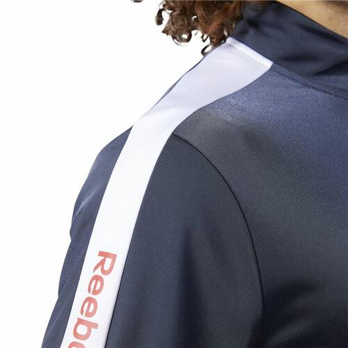Sportsjakke til Mænd Reebok Essentials Linear Logo Mørkeblå M