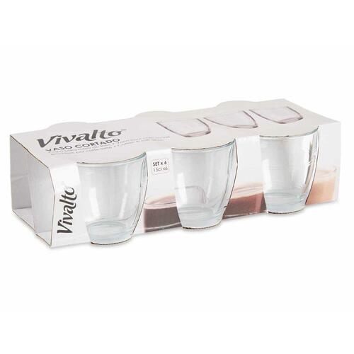 Glassæt Gennemsigtig Glas 150 ml (12 enheder)