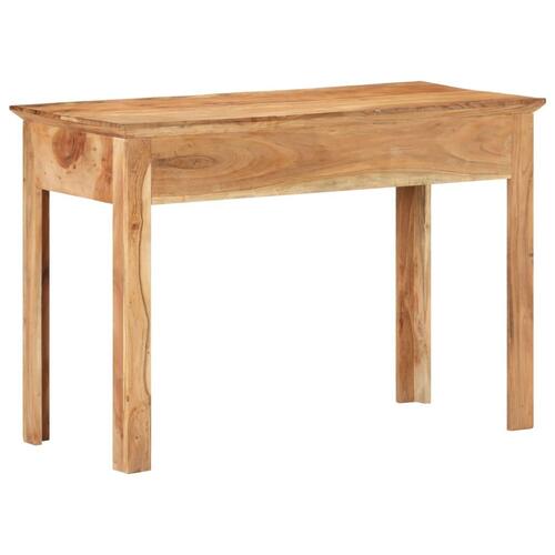 Skrivebord 110x50x75 cm massivt genbrugstræ