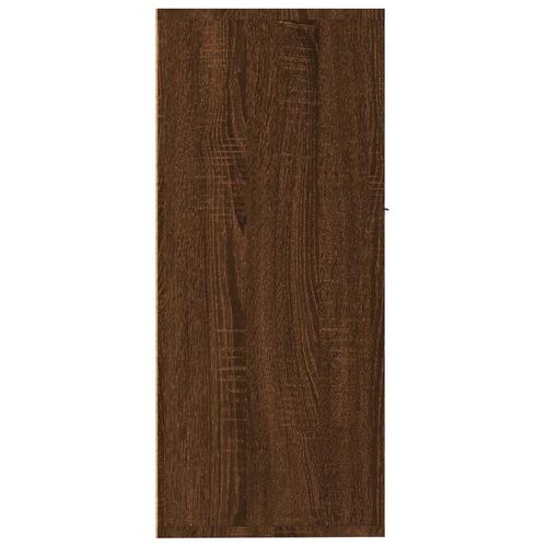 Skænk 88x30x70 cm konstrueret træ brun egetræsfarve