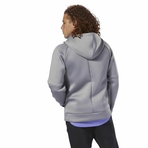 Hættetrøje til Mænd Reebok Supply Tech Grå M