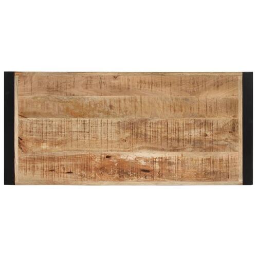 Sofabord 120x55x40 cm massivt mangotræ