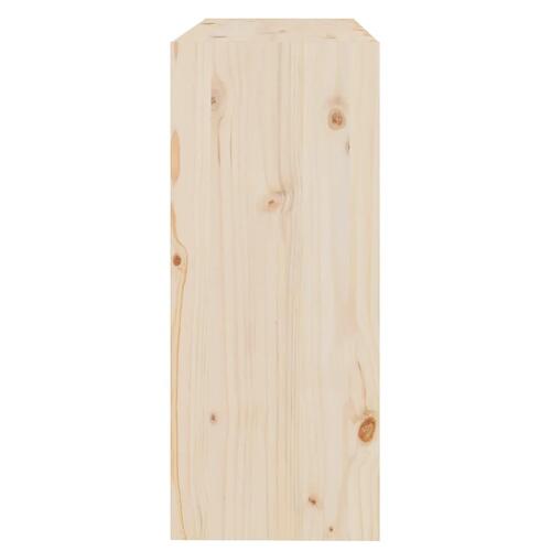 Bogreol/rumdeler 80x30x71,5 massivt fyrretræ