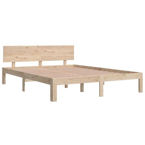 Sengeramme 150x200 cm massivt træ