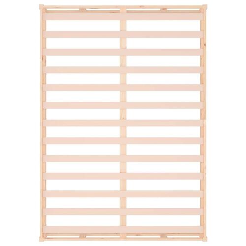 Sengeramme 180x200 cm Super King massivt træ