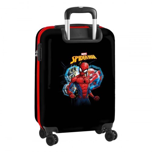 Spider-Man Hero håndbagage-kuffert, sort 20'' - 34,5 × 55 × 20 cm