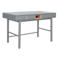 Skrivebord Home ESPRIT Blå Grå Træ MDF 120 x 60 x 75 cm