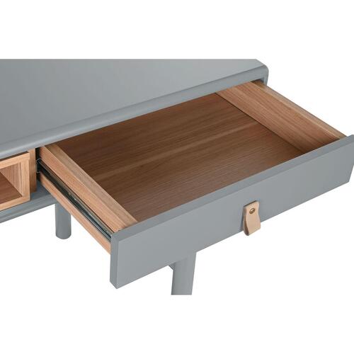 Skrivebord Home ESPRIT Blå Grå Træ MDF 120 x 60 x 75 cm