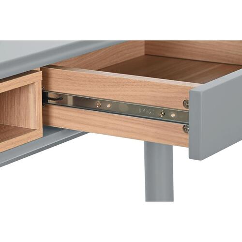 Skrivebord Home ESPRIT Blå Grå Træ MDF 120 x 60 x 75 cm
