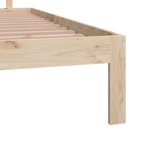 Sengeramme 160x200 cm massivt fyrretræ