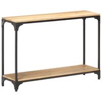 Konsolbord 110x30x75 cm massivt mangotræ