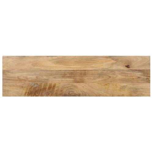 Konsolbord 110x30x75 cm massivt mangotræ