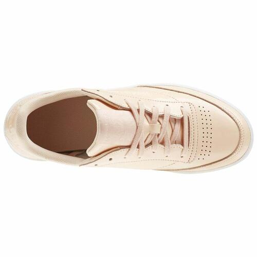 Kvinde Casual Sneakers Reebok Classic Club C 85 Beige 38