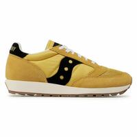 Kvinde Casual Sneakers Saucony Jazz Original Vintage Suede Gul 37