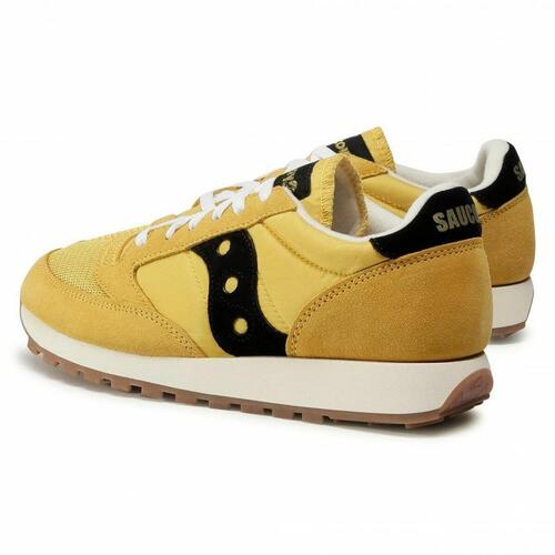 Kvinde Casual Sneakers Saucony Jazz Original Vintage Suede Gul 37
