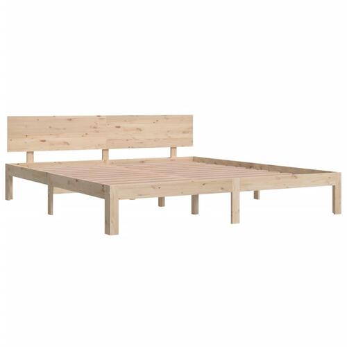 Sengeramme 180x200 cm massivt fyrretræ
