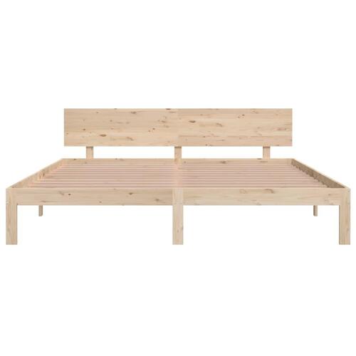 Sengeramme 180x200 cm massivt fyrretræ