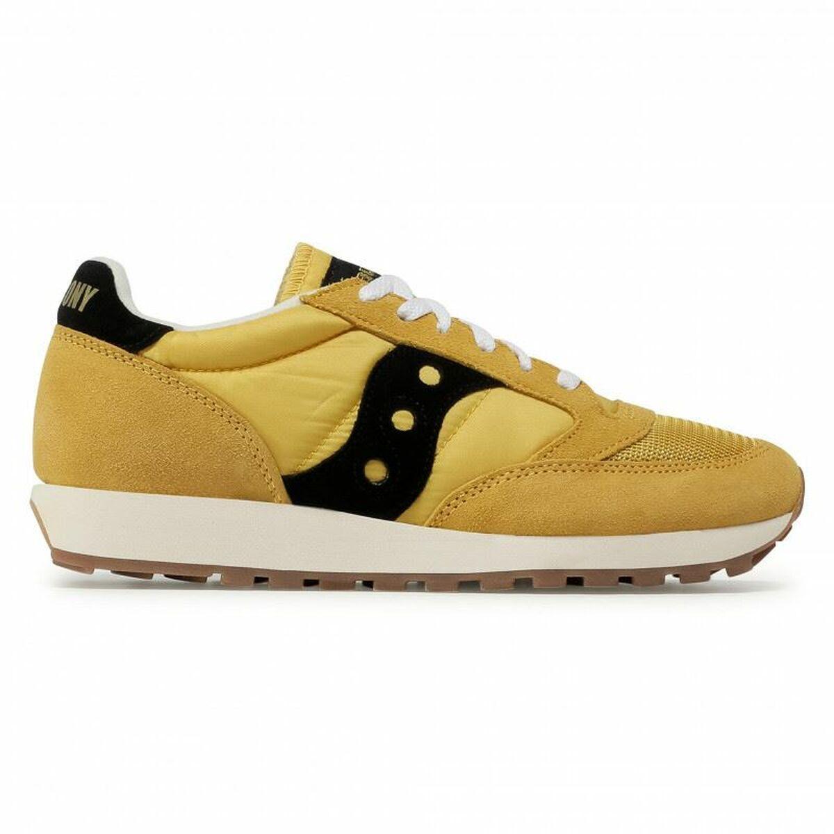 Kvinde Casual Sneakers Saucony Jazz Original Vintage Suede Gul 38