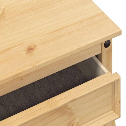 Konsolbord Corona 73x35x73 cm massivt fyrretræ