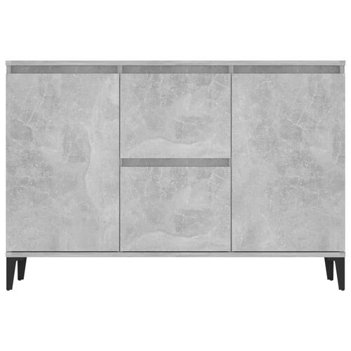 Skænk 104x35x70 cm konstrueret træ betongrå