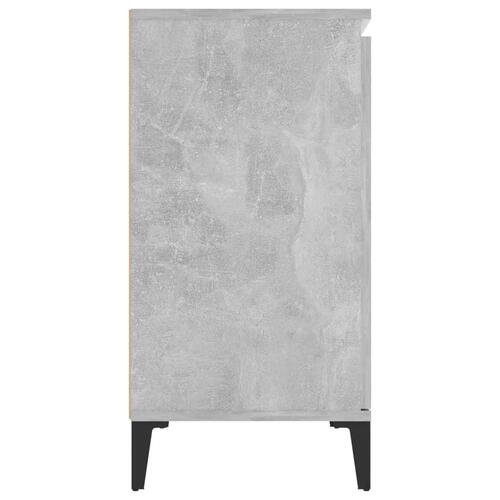 Skænk 104x35x70 cm konstrueret træ betongrå