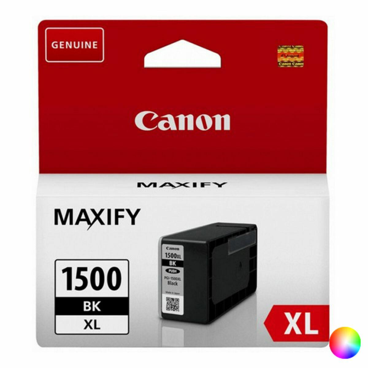 Original blækpatron Canon 1500XL 12 ml-34,7 ml Sort