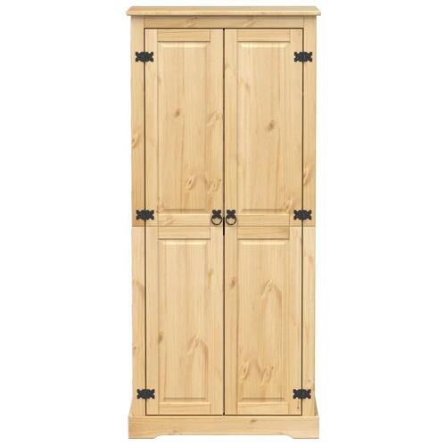 Klædeskab Corona 76x50x170 cm massivt fyrretræ