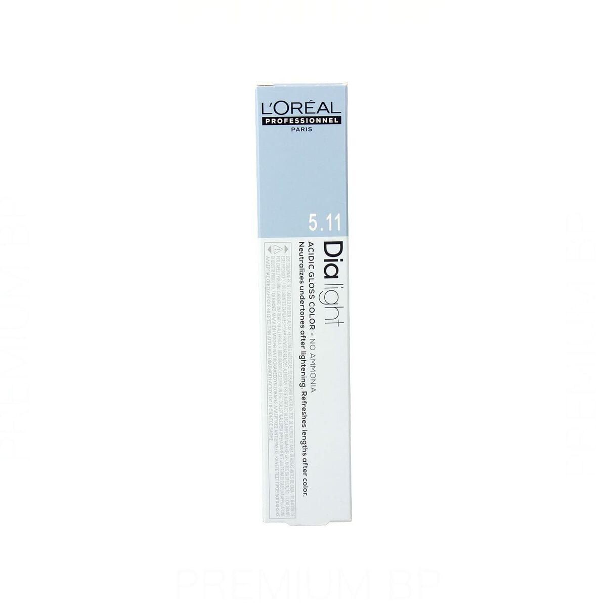Permanent hårfarve - creme L'Oreal Professionnel Paris Dia Light Nº 5.11 Uden ammoniak (50 ml)