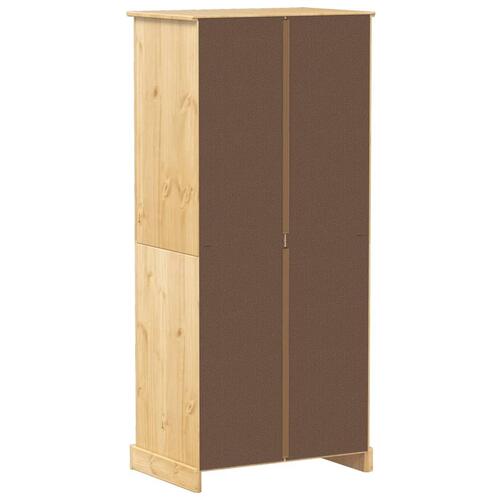 Klædeskab Corona 76x50x170 cm massivt fyrretræ