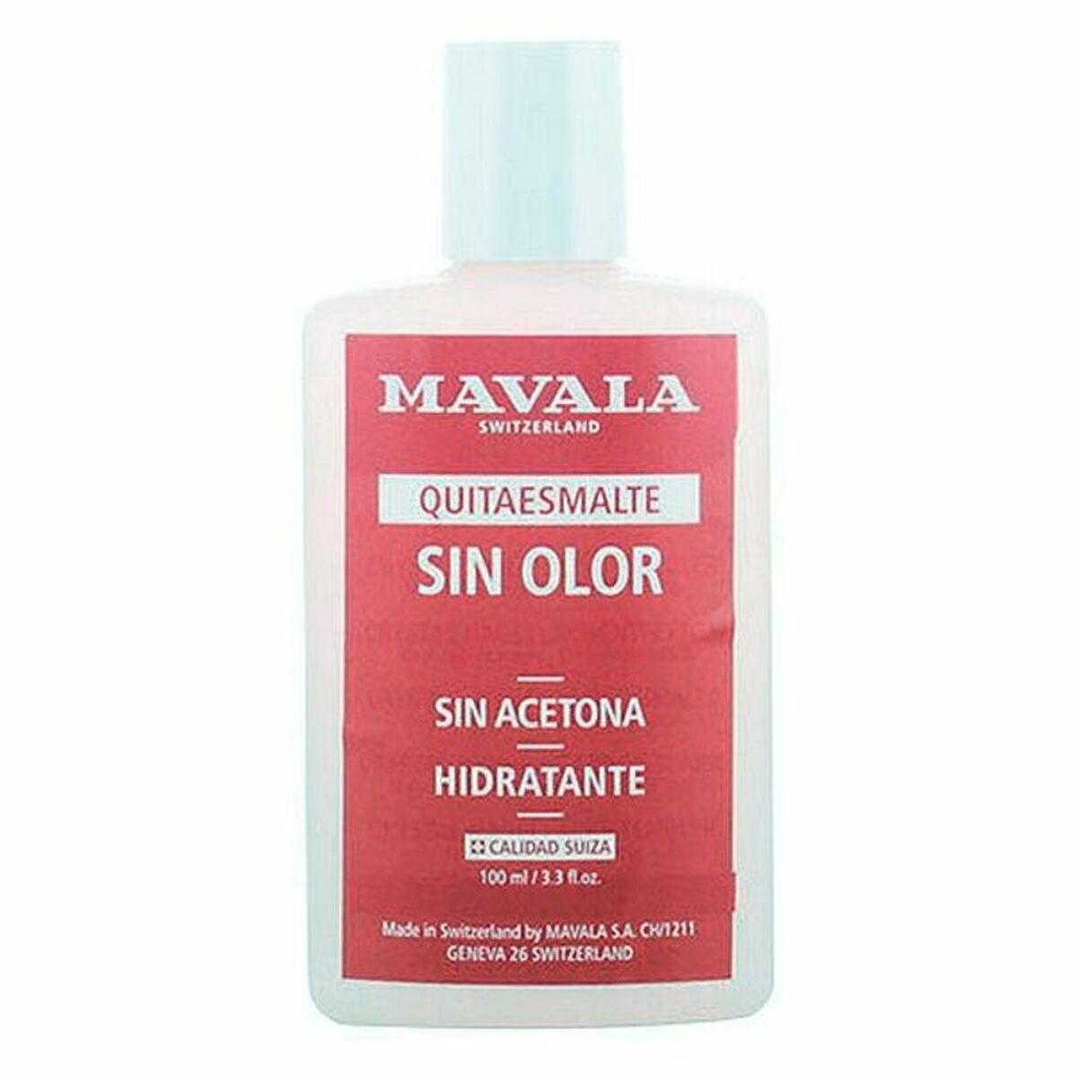Neglelakfjerner Mavala Fri for Acetone 100 ml
