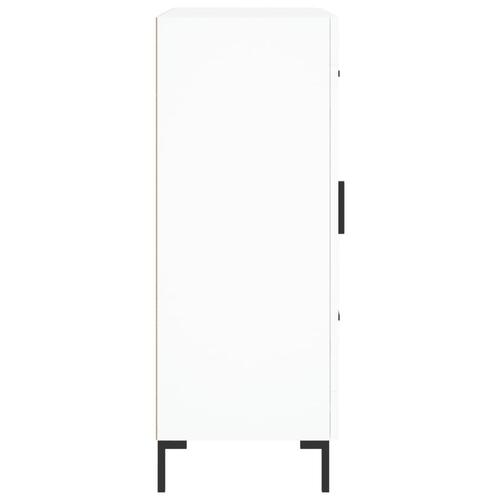 Skænk 69,5x34x90 cm konstrueret træ hvid