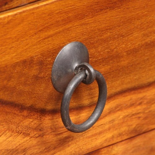 TV-skab massivt akacietræ 90 x 30 x 40 cm