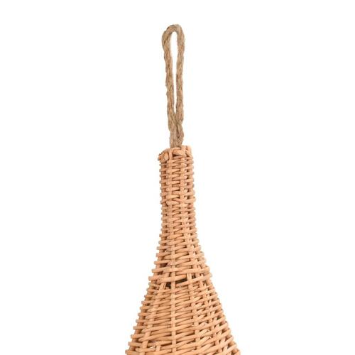 Kattehus med hynde 40 x 60 cm tipifacon naturligt piletræ