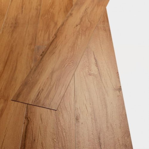 Ikke-selvklæbende gulvbrædder 5,26 m² 2 mm PVC trælook natur