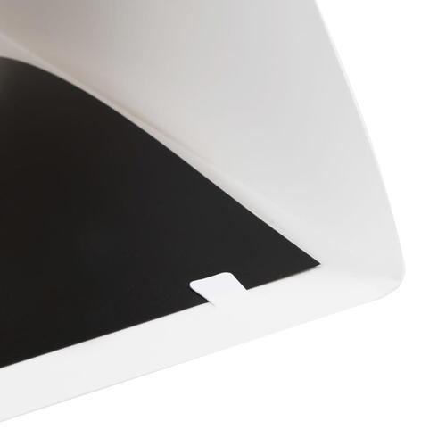Foldbar lyskasse til fotostudie 23 x 25 x 25 cm hvid